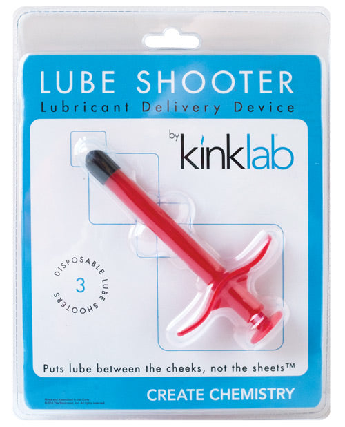 KinkLab Lube Shooter - Rouge