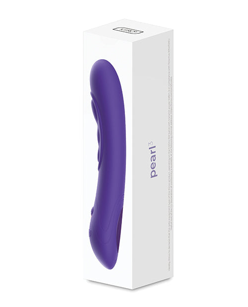 Vibreur connecté Kiiroo Pearl3 | Vibreur point G violet | Vibreur clitoridien | Meilleur vibreur pour femmes