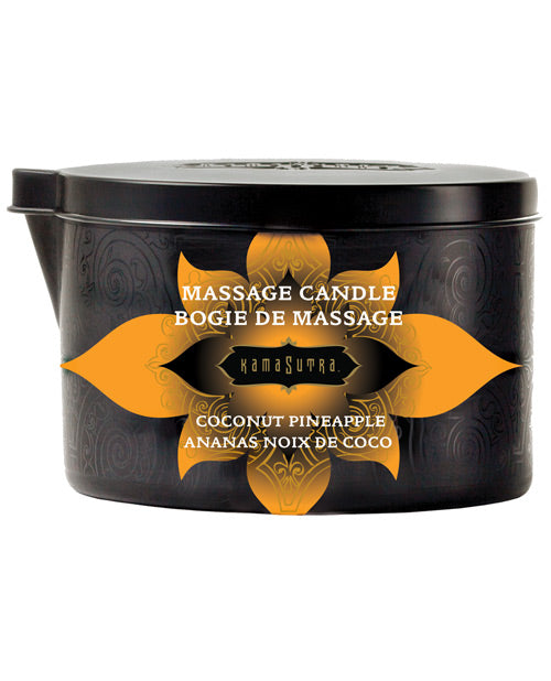 Kama Sutra Ignite Bougie de massage au soja - Noix de coco Ananas