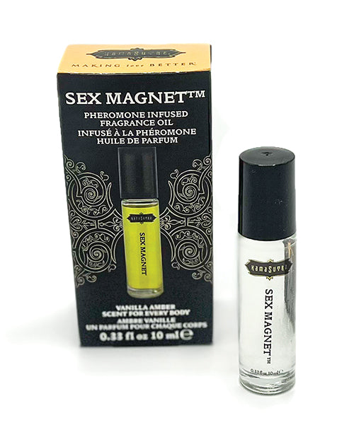 Roll-on phéromone Kama Sutra Aimant Sexuel - Ambre Vanille