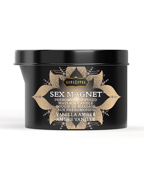 Bougie Kama Sutra Sex Magnet avec bec verseur – 170 g Vanille Ambrée