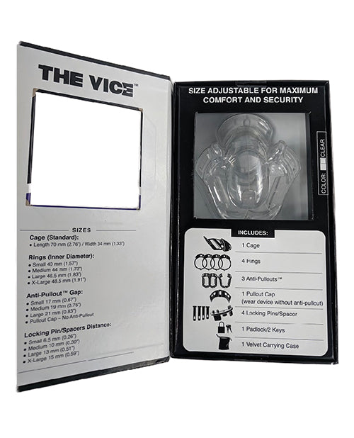 Locked In Lust The Vice Standard - Transparent