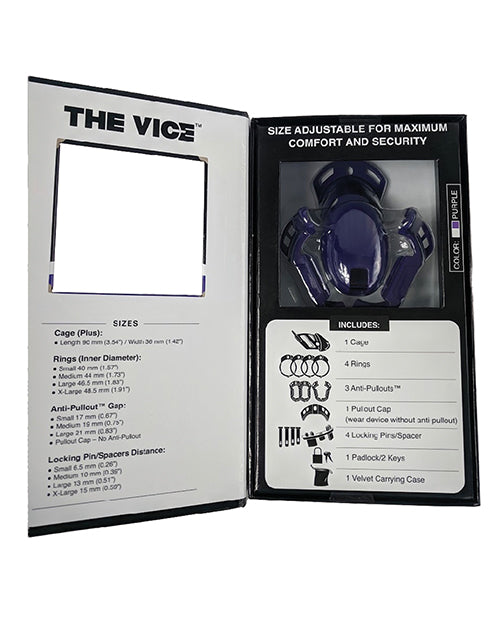Enfermé dans la luxure - Le Vice Plus - Violet