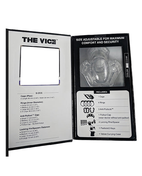 Locked In Lust The Vice Plus - Transparent