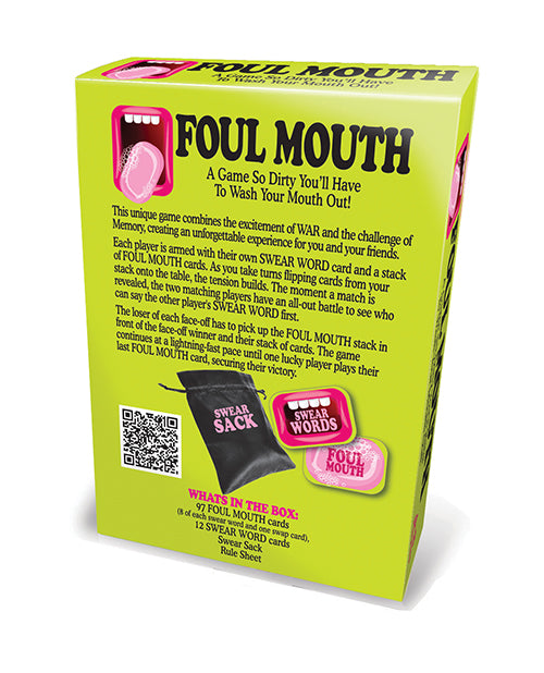 Jeu de cartes Foul Mouth
