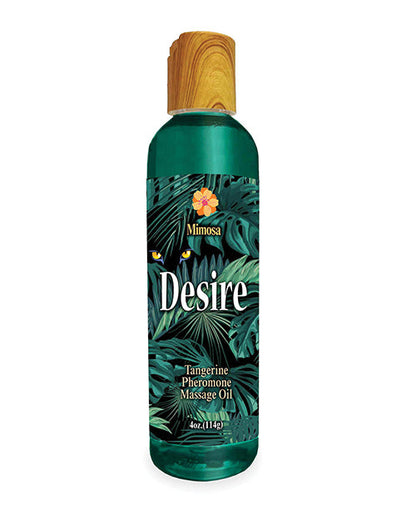 Aceite de Masaje con Feromonas Desire - 4 oz Mandarina