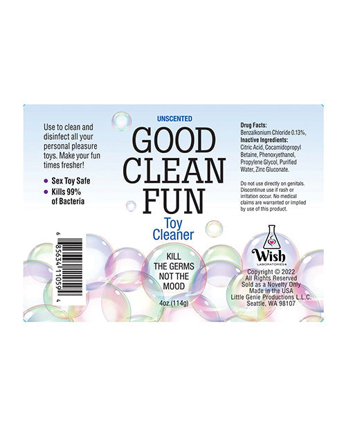 Good Clean Fun Nettoyant pour jouets – 118 ml, sans parfum