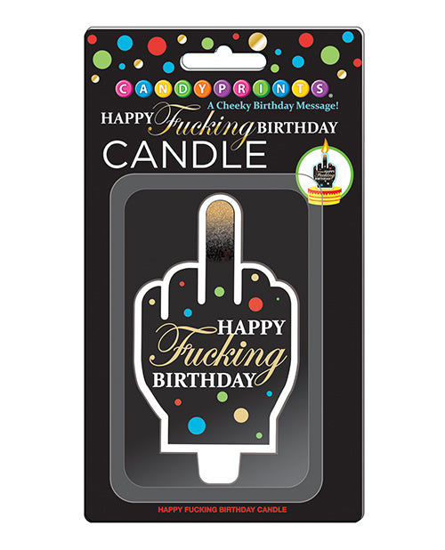 Joyeux Putain d'Anniversaire Grande Bougie FU