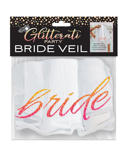 Velo de novia Glitterati - Oro rosa/Blanco