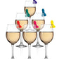 Marqueurs de cocktails super amusants - Lot de 6