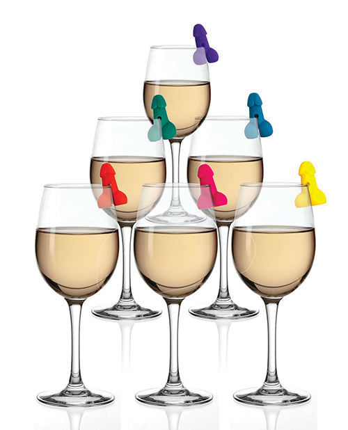 Marqueurs de cocktails super amusants - Lot de 6