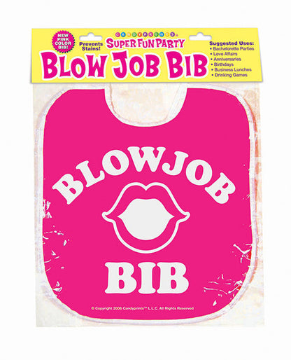Bavoir pour fellation - Rose