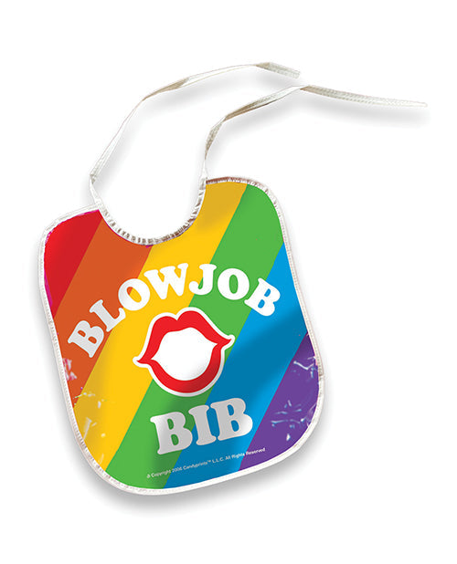 Bavoir de fellation - Arc-en-ciel