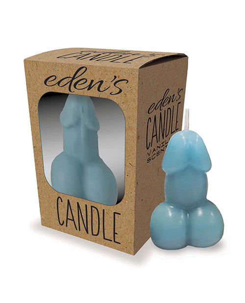 Vela Pene de Edén - Azul - Vainilla