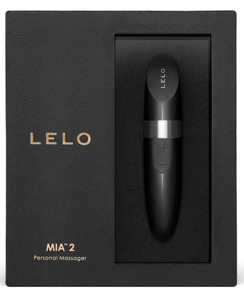 Vibromasseur-rouge à lèvres LELO Mia 2 - Noir
