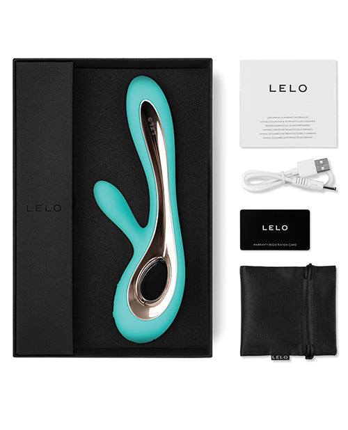 Vibrateur LELO | Vibrateur Point G | Vibrateur Lapin Soraya 2 | Vibrateur Clitoridien Aqua | Meilleur Vibrateur pour Femmes