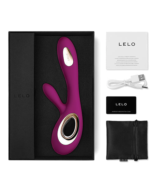Vibromasseur LELO | Vibromasseur lapin | Vibromasseur point G Soraya Wave | Vibromasseur clitoridien Deep Rose | Meilleur vibromasseur pour femme