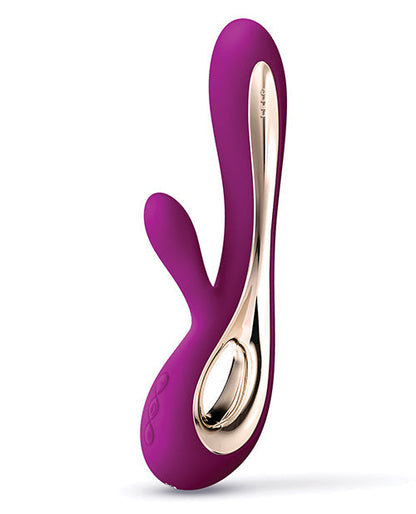 Vibreur LELO | Vibromasseur lapin | Vibromasseur point G Soraya 2 | Vibromasseur clitoridien Deep Rose | Meilleur vibromasseur pour femme