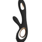 Vibreur LELO | Vibromasseur lapin | Vibromasseur clitoridien Soraya Wave | Vibromasseur point G noir | Meilleur vibromasseur pour femme