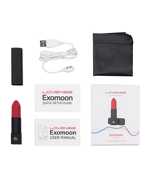 Lovense Exomoon Rouge à Lèvres Vibe - Rouge