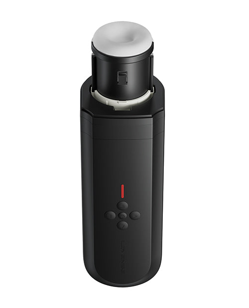 Masturbador de empuje Lovense Solace - Negro