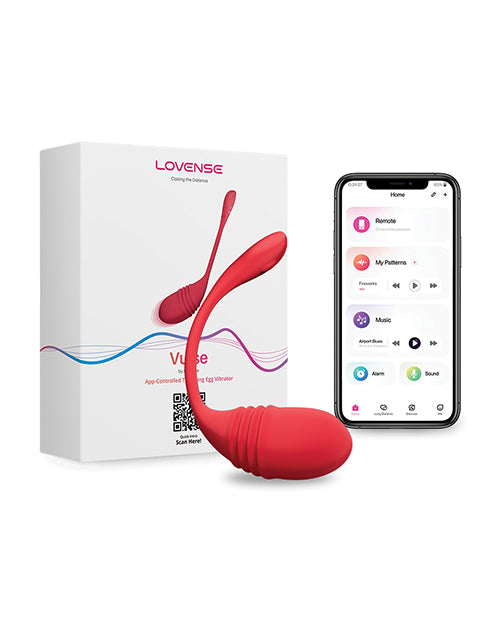 Huevo vibrador Lovense Vulse - Rojo