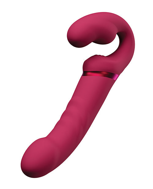 Lovense Lapis Dildo Vibrador sin Arnés - Rosa
