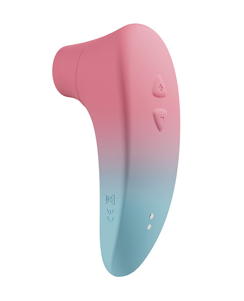 Stimulateur clitoridien Bluetooth à succion Lovense Tenera 2 - Rose/Bleu