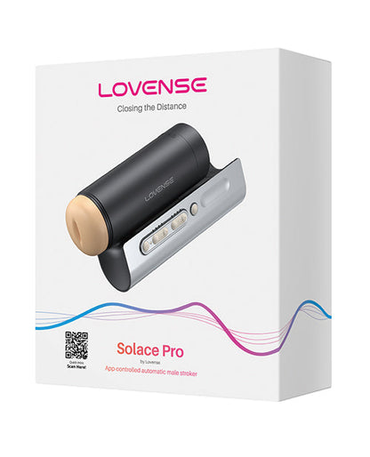 Masturbador de empuje Lovense Solace Pro - Negro