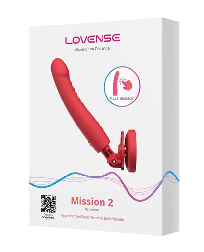 Lovense Mission 2 Technologie tactile - Rouge