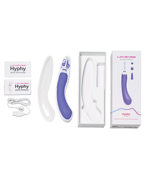 Vibromasseur haute fréquence Hyphy Lovense - Violet