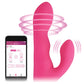 Vibromasseur point G Lovense | Vibromasseur clitoridien rotatif Nora | Vibromasseur lapin rose | Meilleur vibromasseur pour femme
