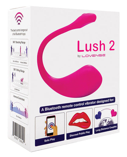 Vibromasseur Sonore Lovense Lush 2.0 - Rose
