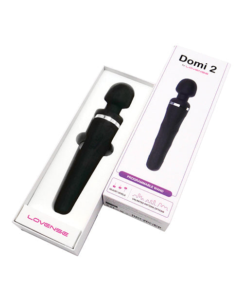 Vibrador Mini Varita Lovense Domi 2 - Negro