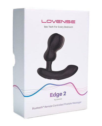 Lovense Edge 2 Masajeador de Próstata Flexible - Negro