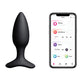 Lovense Hush 2 1.5" Plug Anal - Negro