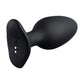 Lovense Hush 2 tapón anal 5,7 cm - Negro