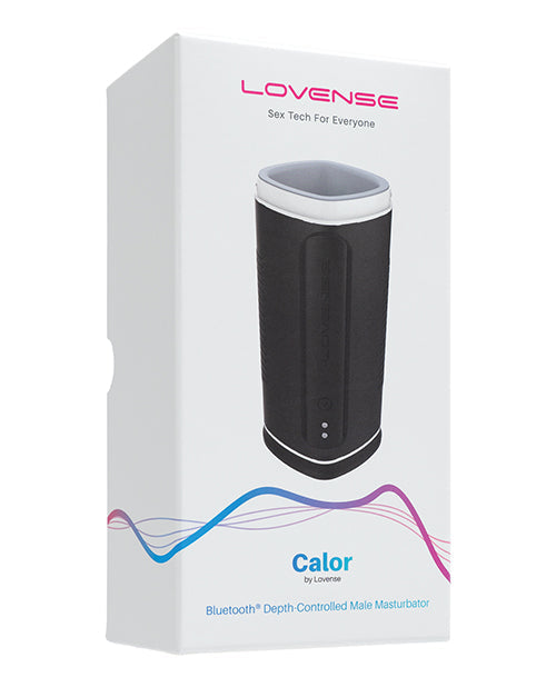 Masturbador con calefacción Lovense Calor Compact - Negro