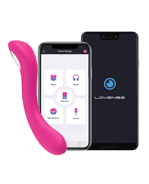 Vibrador Lovense Bluetooth | Vibrador de punto G oscilante Osci 2 | Vibrador rosa controlado por aplicación