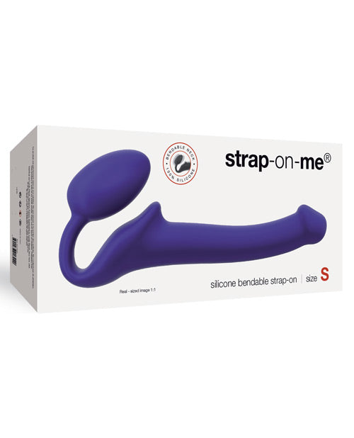 Arnés de Silicona Flexible sin Tirantes Pequeño - Morado