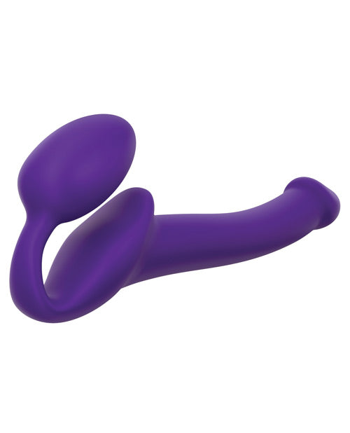 Arnés de Silicona Flexible sin Tirantes Pequeño - Morado
