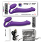 Strap on moi grand gode vibrant sans lanières et flexible - Violet
