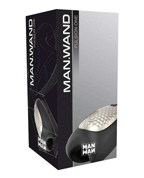 Vibrador Tipo Varita con Calor y Pulsación - Negro