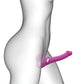 Strapon Multiorgasmo Flexible Sin Tirantes Extra Grande - Fucsia