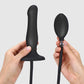 Arnés con Consolador Hinchable - Negro