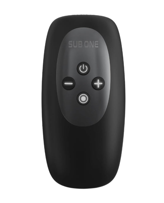 Masturbador Masculino Manwan Sub-One Tapping - Negro Infinito
