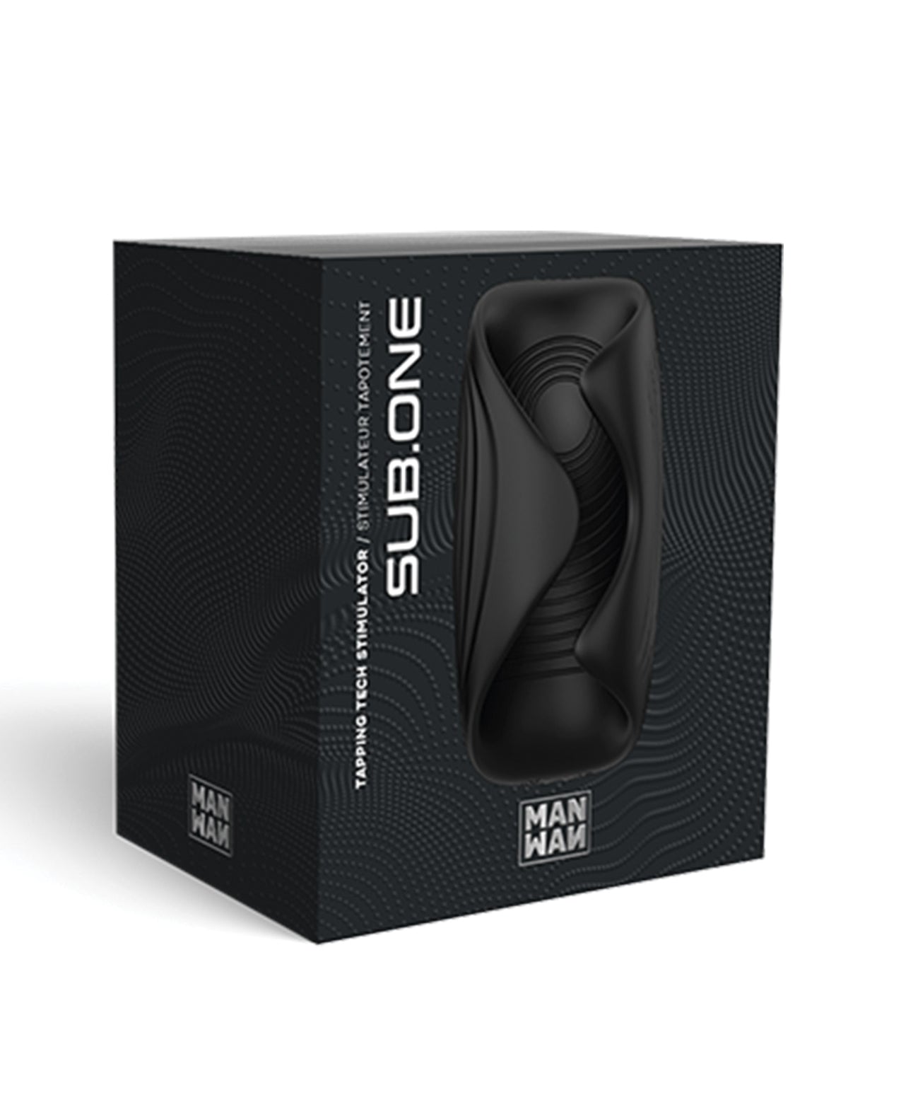 Masturbateur masculin Manwan Sub-One Tapping – Noir infini