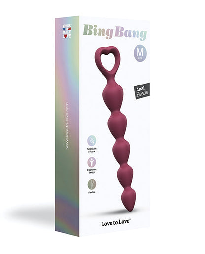 Love to Love Bolas Chinas Bing Bang Anal - Ciruela Mediana