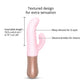 Lapin Coquin Vibrant Point G - Rose Bébé