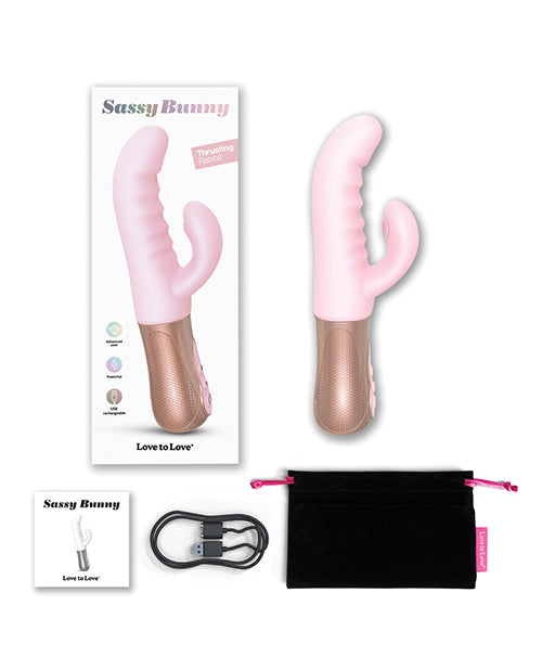 Lapin Coquin Vibrant Point G - Rose Bébé